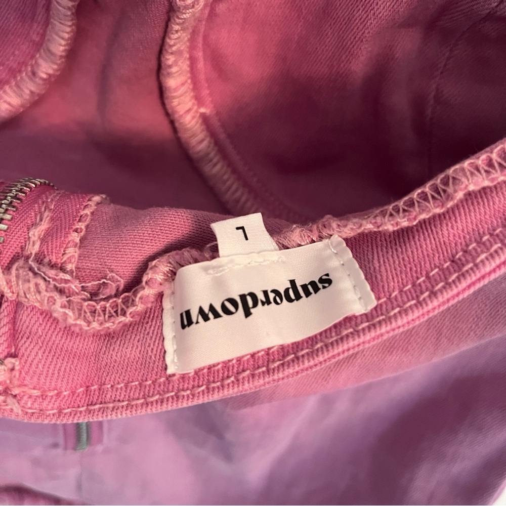 Superdown Desa Crop Bustier Top View 4